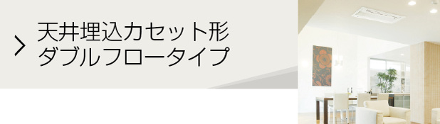 天井埋込カセット形　ダブルフロータイプ